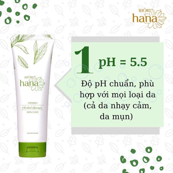 [MUA 1 TẶNG 1] Sữa Rửa Mặt Thảo Dược Riori Herbal Cleanser 120g.