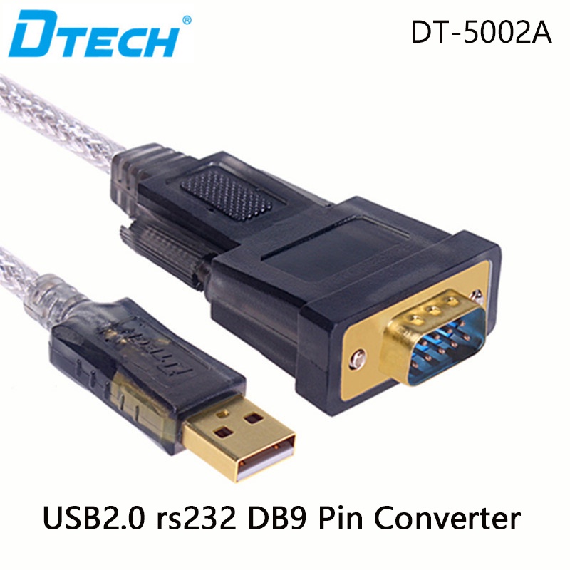 DB9 pin USB to RS232 Serial Cable Usb Cable to Serial Cable for Windows