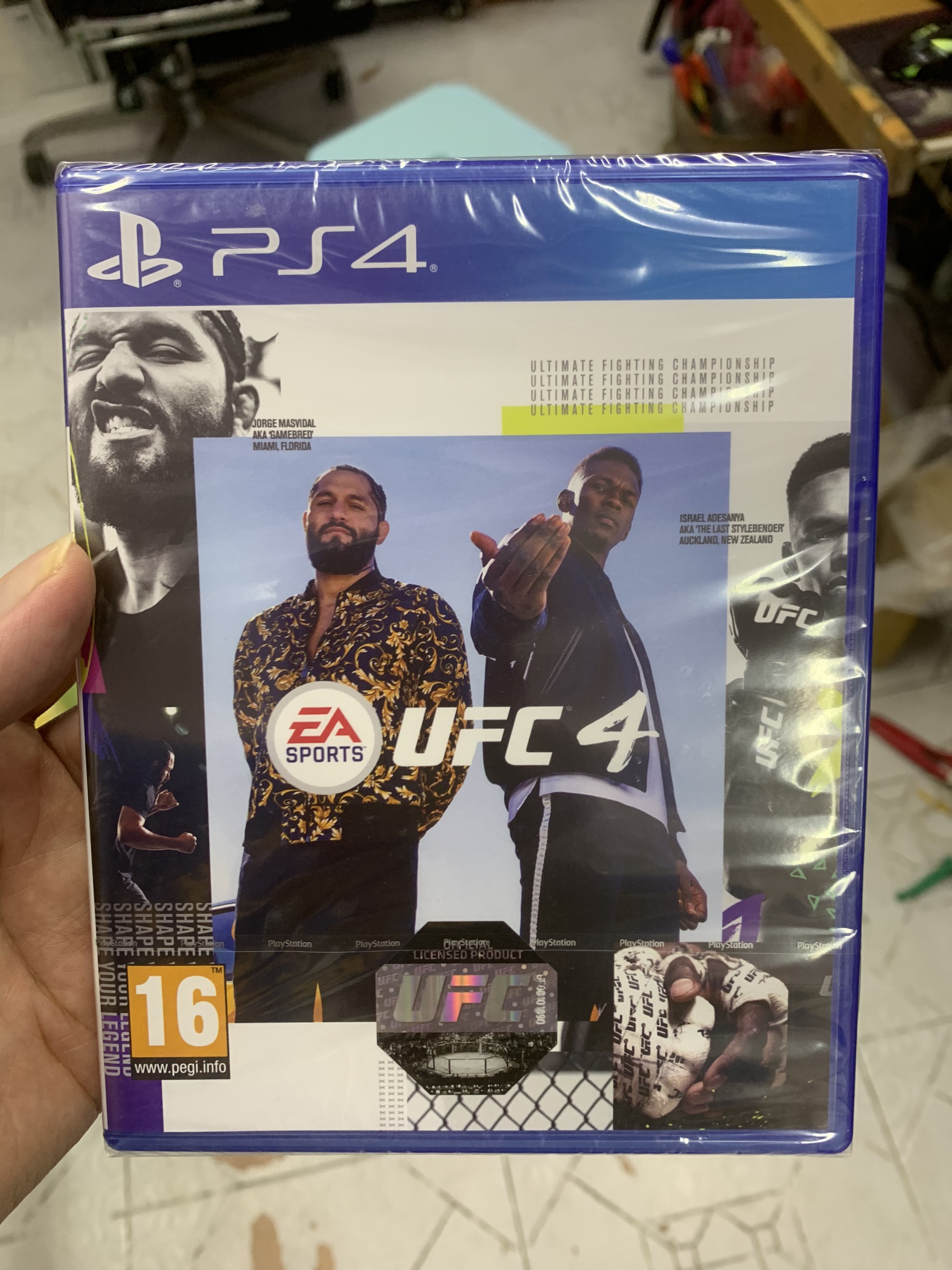 Đĩa Game Ps4 UFC 4