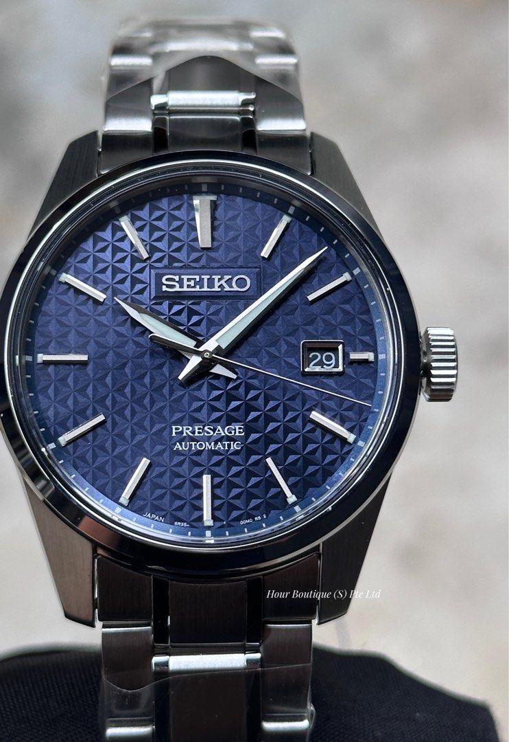 Brand New Seiko Presage Sharp Edge Blue Dial Mens Automatic Dress Watch  SPB167J1 SARX077 | Lazada Singapore