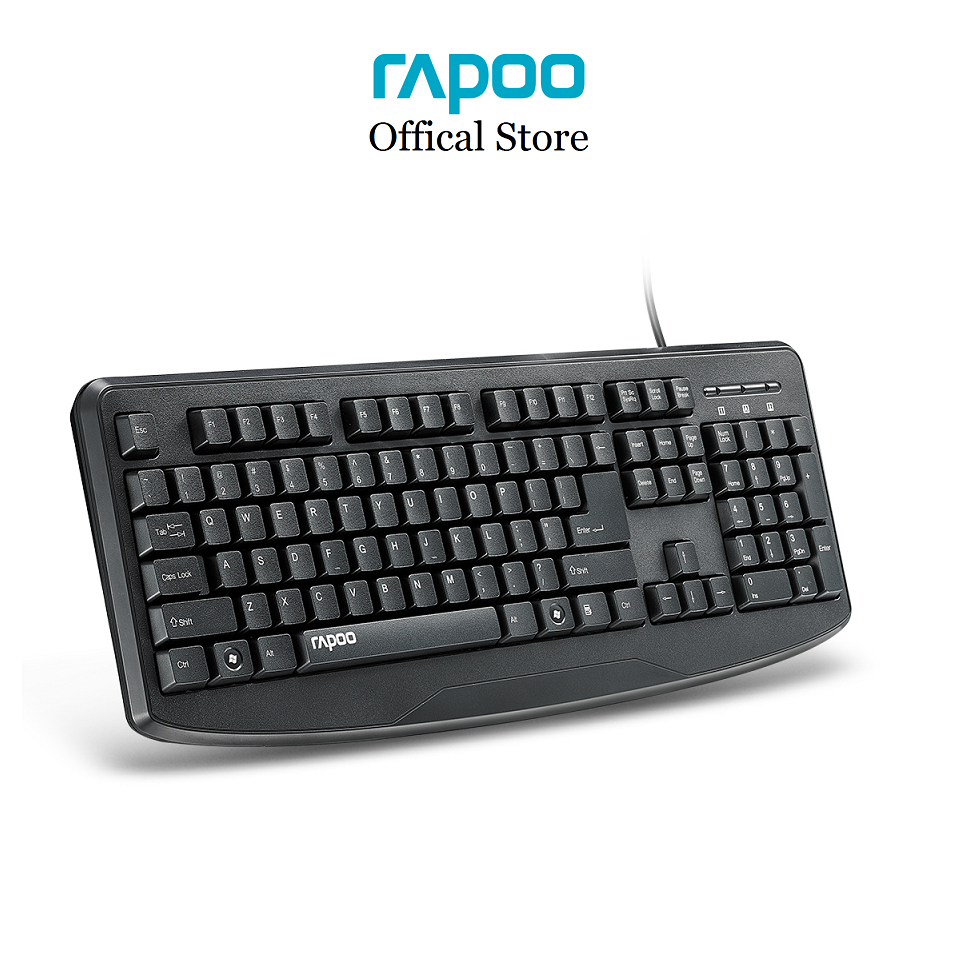 Bàn phím có dây Rapoo NK2600