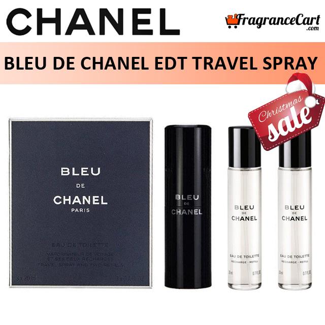 bleu de chanel travel set