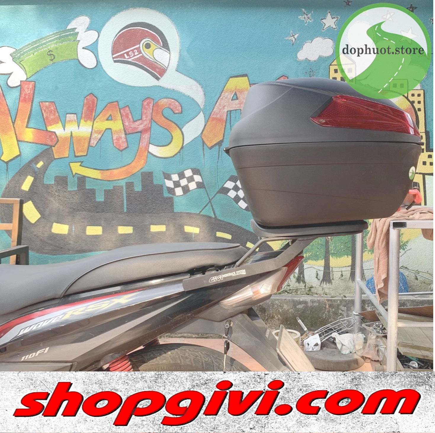 THÙNG SAU GIVI B34N