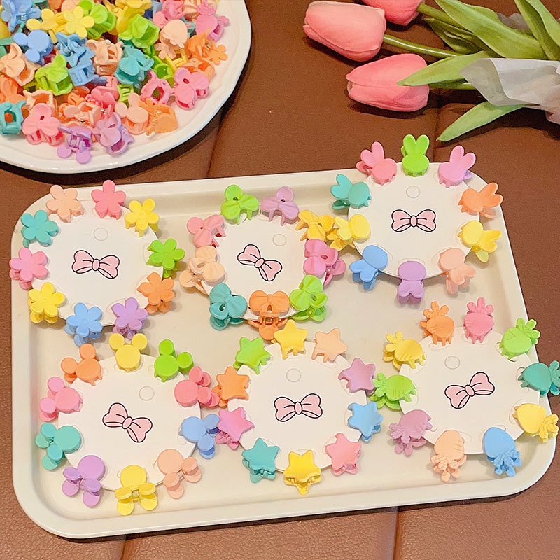 Set 10 / 50 / 60 Kẹp Tóc Mini Dễ Thương Cho Bé Gái