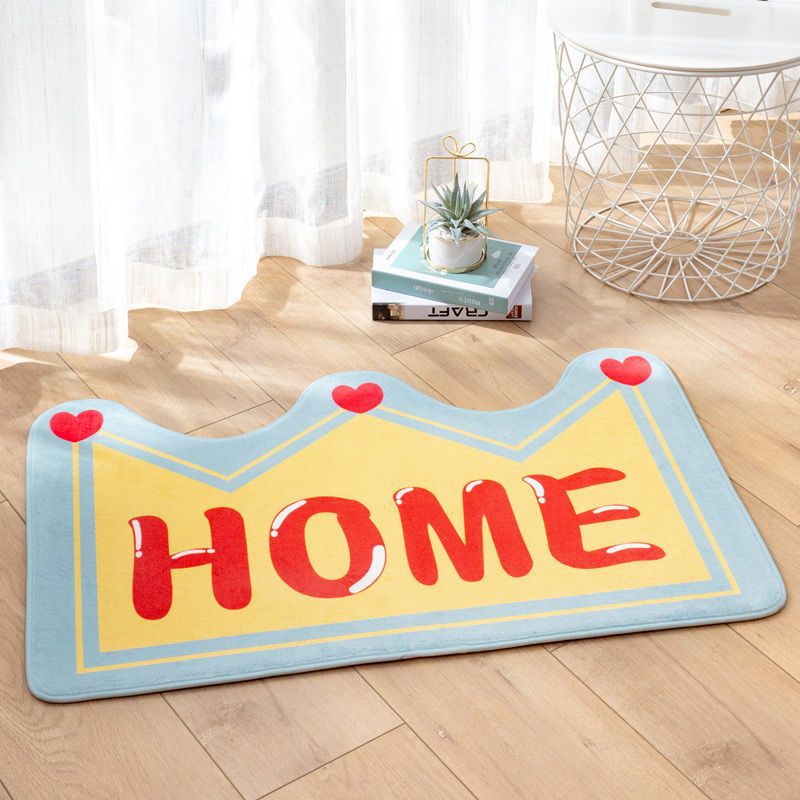 Cartoon household bathroom floor mat door mat bathroom door mat bathroom non-slip mat absorbent foot mat door mat