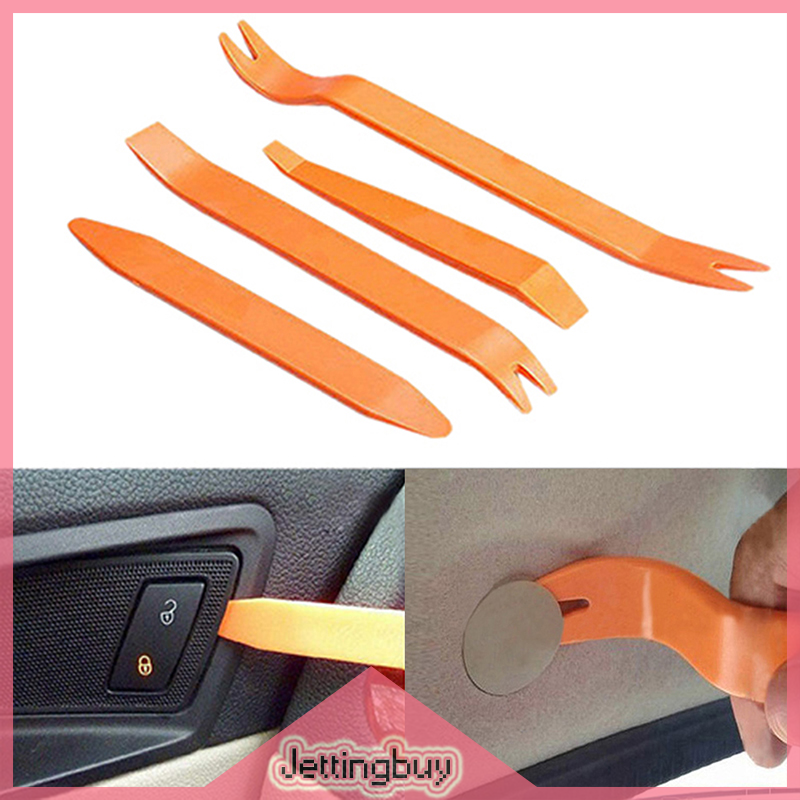 Flash Sale 4X Versatile Car Radio Door Clip Panel Trim Audio Removal Installer Pry Tool Kit