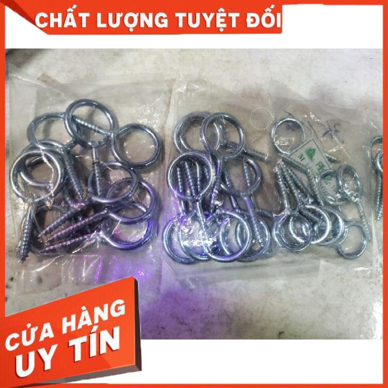 Combo 10 móc khoen tròn móc màng,móc cửa