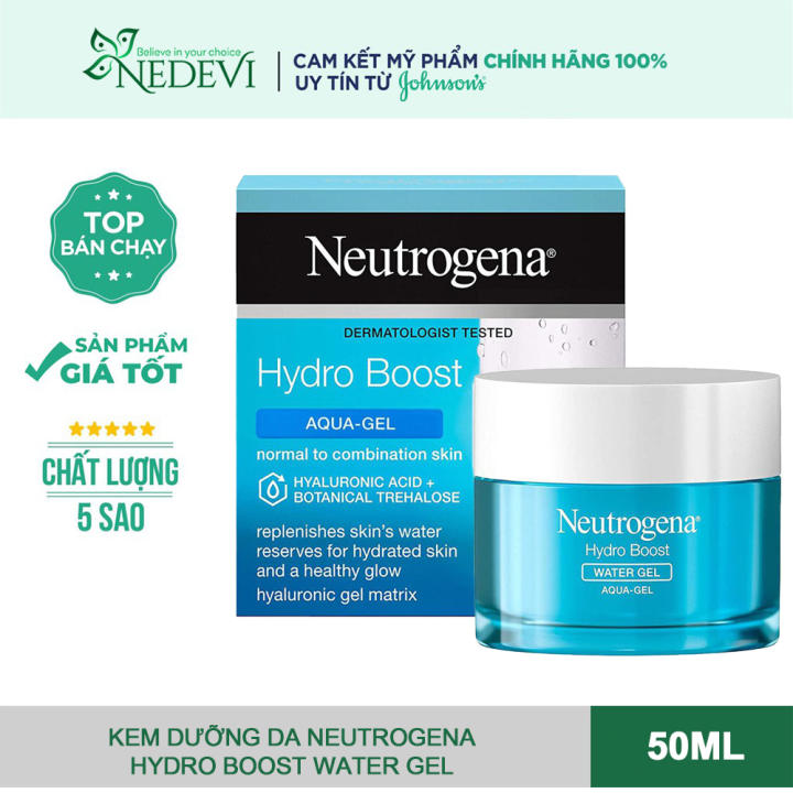 Kem dưỡng neutrogena cho da dầu Aqua Gel – Made in France 50ml