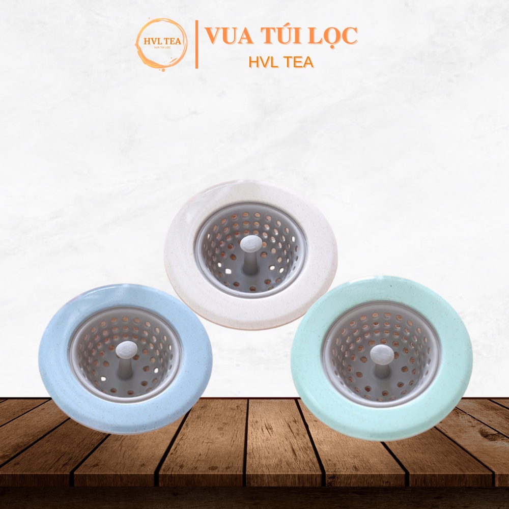 Phễu lọc rác silicone chặn rác, bồn rửa bát, nhà vệ sinh, chặn rác - HVL TEA