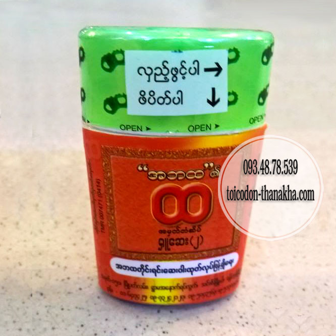 Dầu hít Miến Điện Myanmar hsd 6/2027