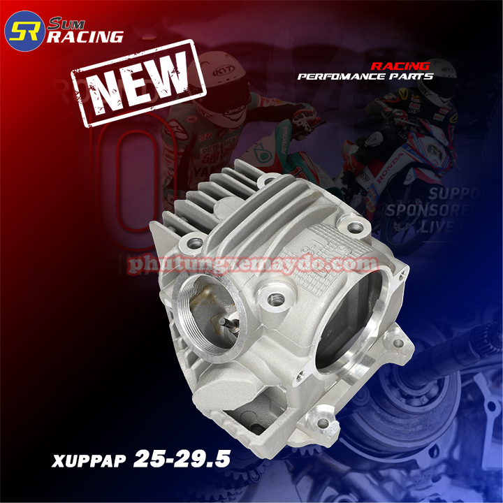 đầu bò sumracing sử dụng cho sirius jupiter suppap 25/29.5