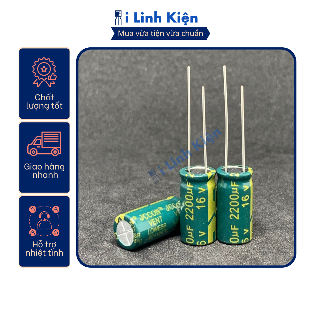Tụ hóa 16v 220uf-10000uf combo 10 con chất lượng tốt