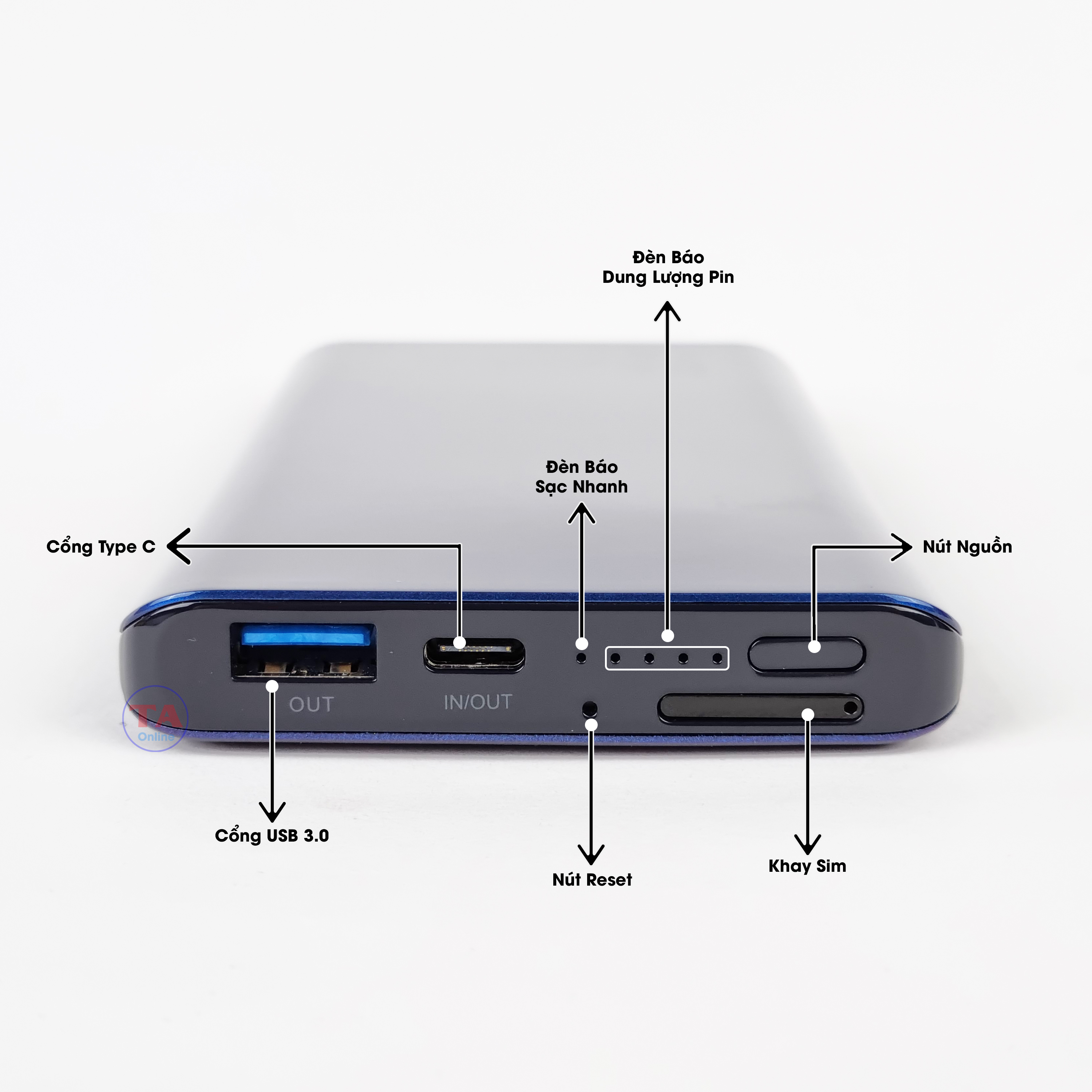 Bộ Phát Wifi 4G Kiêm Sạc Dự Phòng Netmax M5 Plus