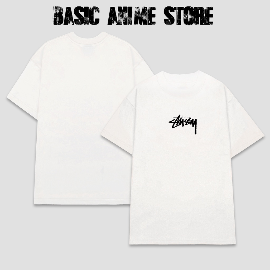Áo thun Stussy, áo phông tay lỡ nam nữ unisex, ZOEclothing