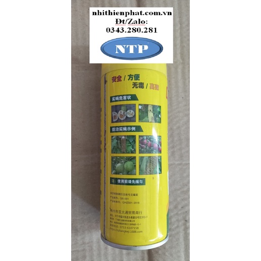 Keo xịt bẫy ruồi vàng 450ml loại tốt nhất