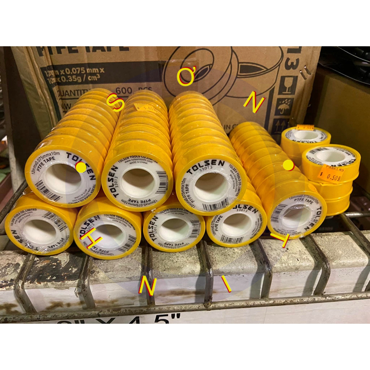 Băng keo non tolsen 33013 1 cuộn