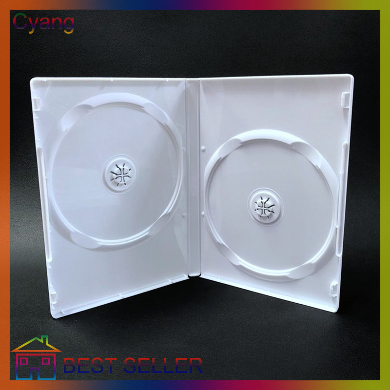 Cyang diy accessories cd game case cover protective box for ps2 ps3 game disk holder cd dvd discs storage box