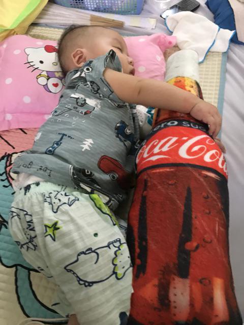 GỐI ÔM CHO BÉ SƠ SINH HÌNH TRÁI CHUỐI 50CM