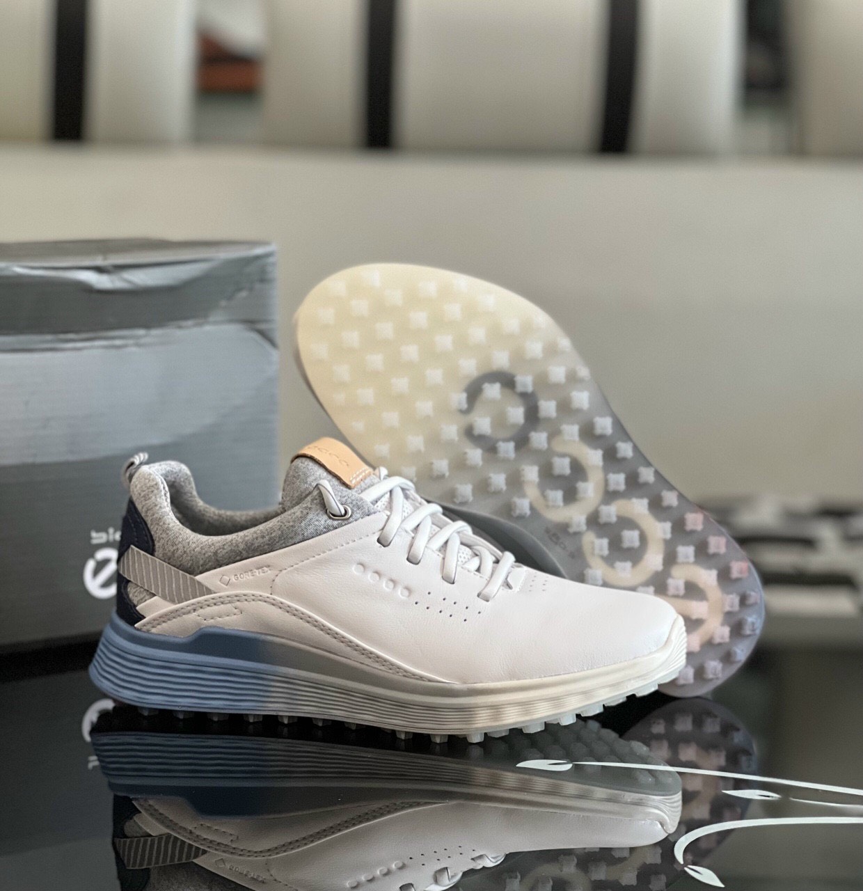 𝗦𝗔𝗟𝗘 𝗙𝗘𝗕𝗥𝗨𝗔𝗥𝗬 - SALE UP TO 60% -  - [GIÁ HUỶ DIỆT][TẶNG VỚ] GIÀY GOLF NỮ ECCO S-THREE