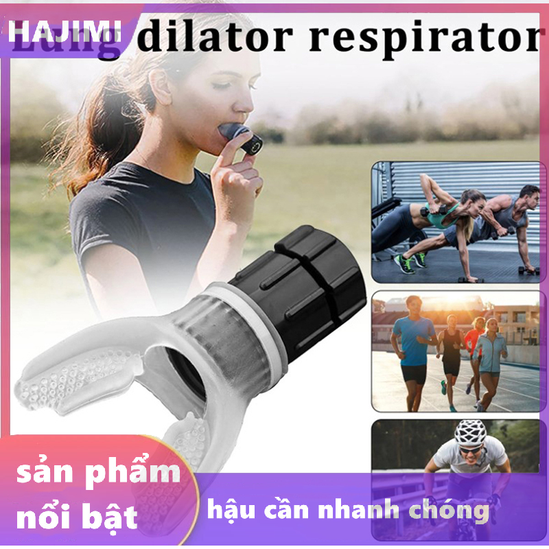 Hajimi Máy Thở ống thở ống thở tập thể dục mặt phổi chăm sóc sức khỏe