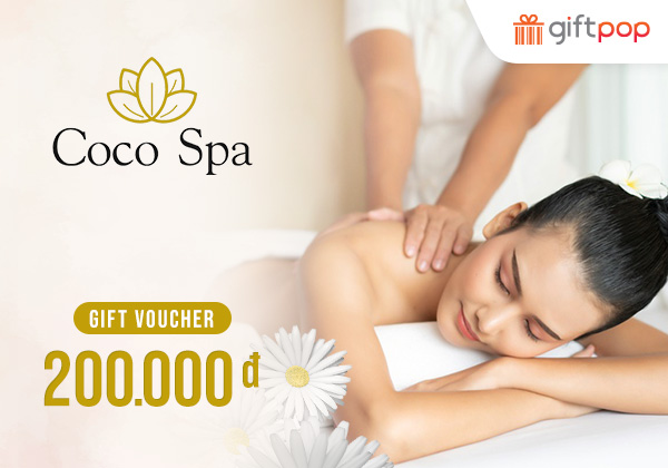 Evoucher - Coco Spa Gift Voucher 200K