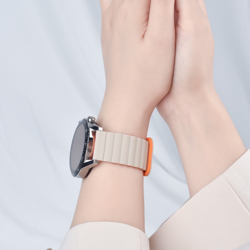 Silicone Magnetic Loop Strap For COROS PACE Pro / COROS PACE 3 / Coros Pace 2 SmartWatch bracelet Soft Silicone band