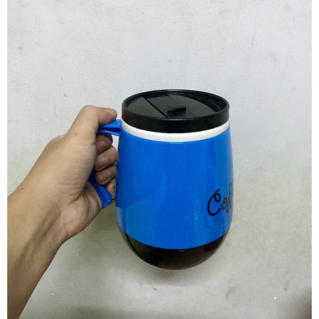 CỐC CAFE 500ML, Ca Nhựa Bầu Cà Phê Trung Việt.