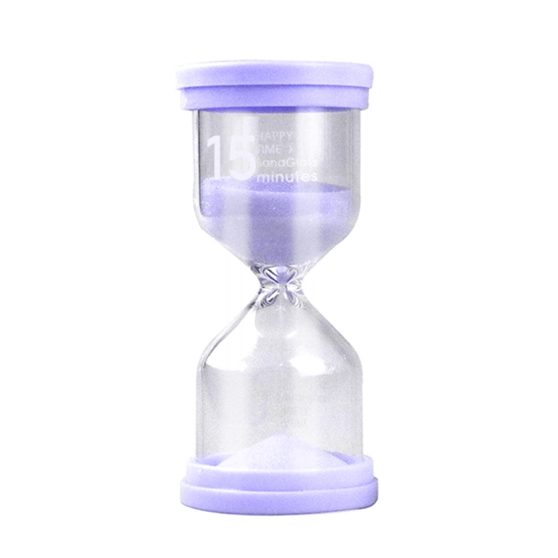 3/5/15/30 Minutes Hourglass Sand Timer Sandglass Timer Sand Clock Children Toy