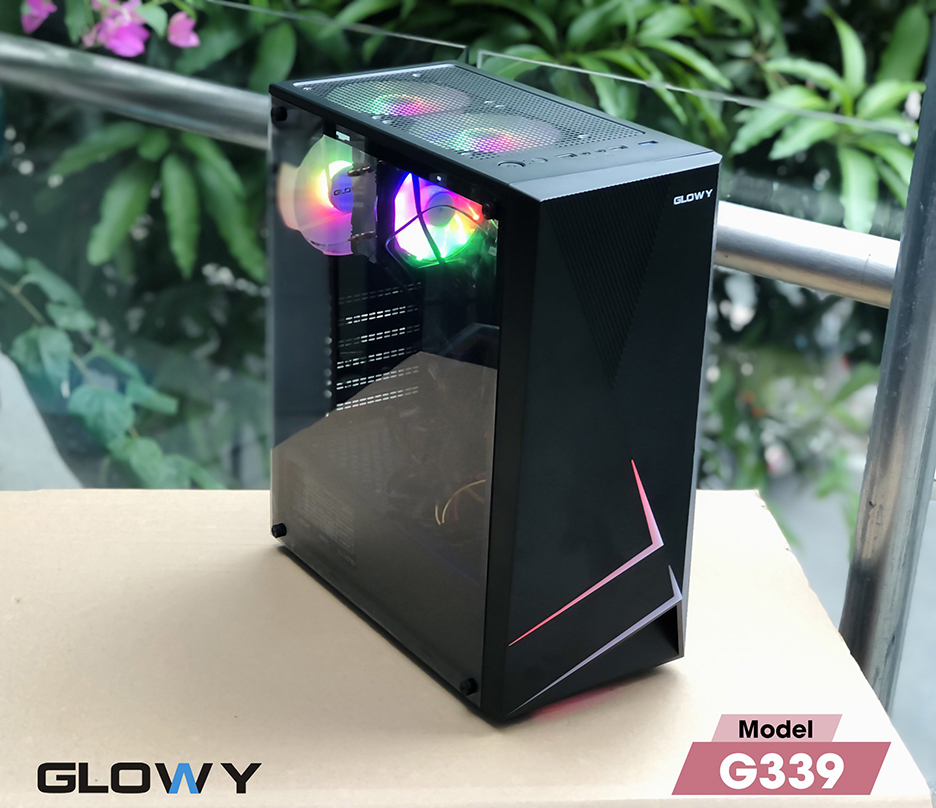 Vỏ case máy tính _ Case Gloway G339 RGB