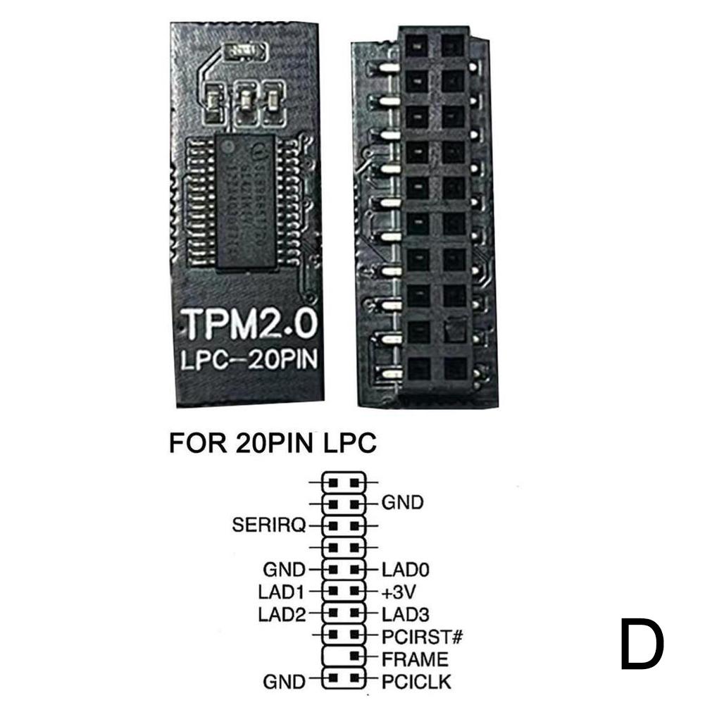 TPM 2.0 Encryption Security Module Support Multi-brand K5H7