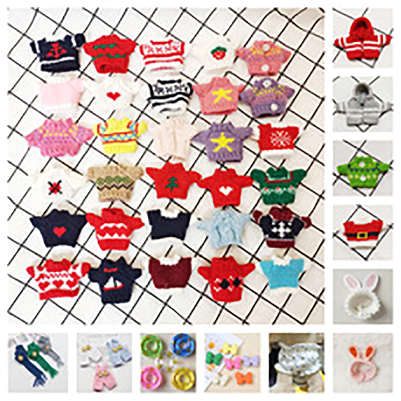 1PC%20Plush%20Doll'S%20Clothes%20For%20Labubu%20Dolls%20Sweater%20Closure%20Pants%20Clothing%20DIY%20QUANYIN%20-%20Image%203