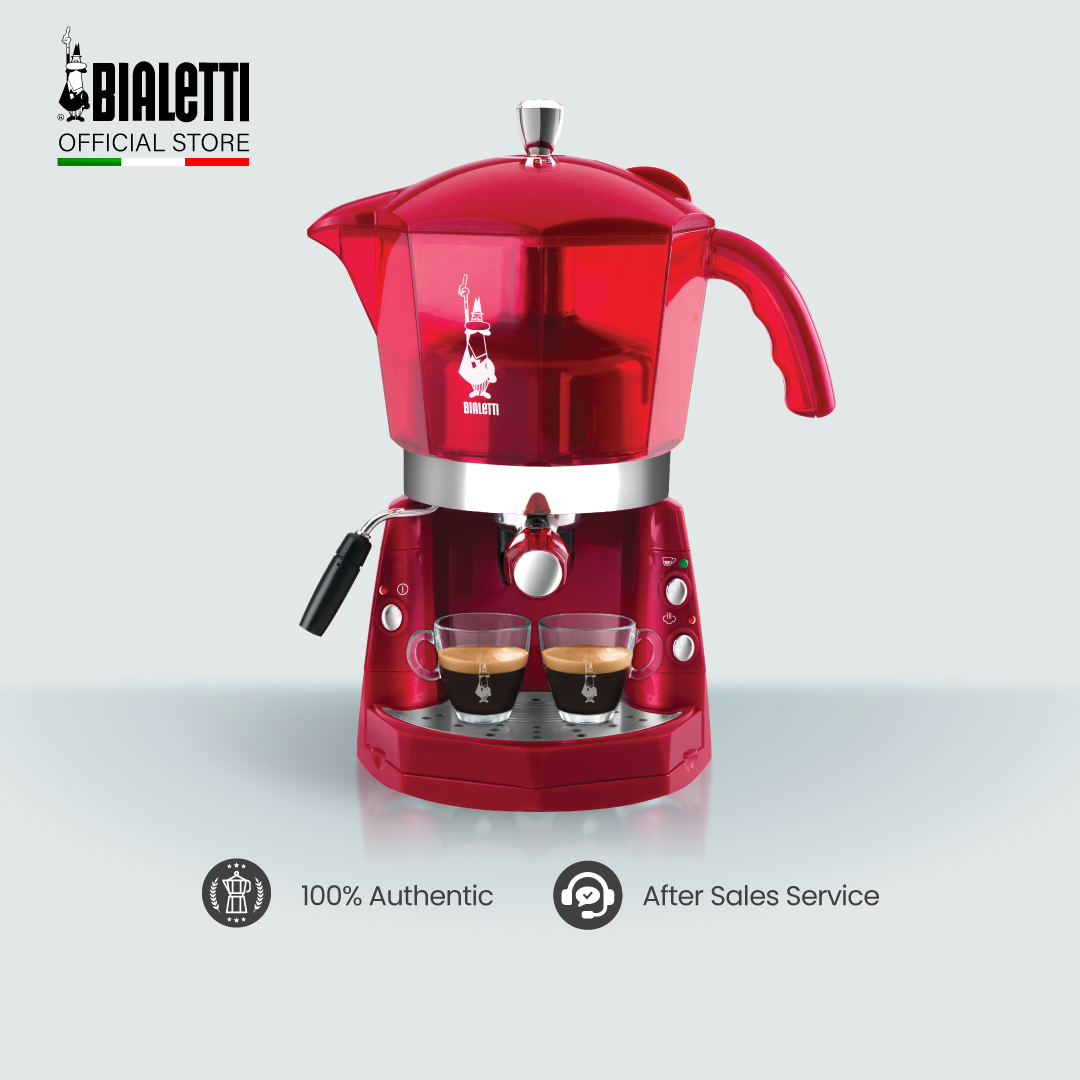 Bialetti Mokona Coffee Capsules Machine CF40 Manual Trio Espresso