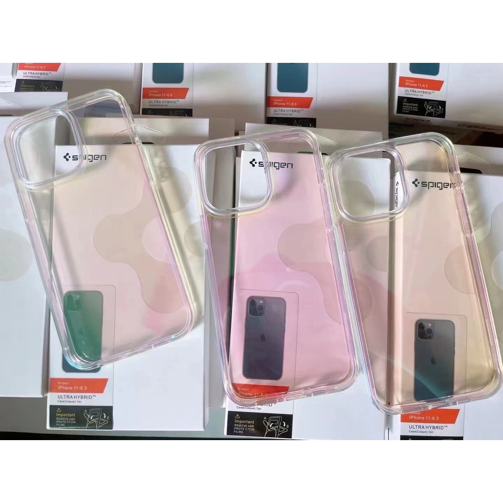 Spigen Ốp điện thoại cho iPhone trong suốt 14 Pro Max 14 Plus 14 Pro 13 Pro Max 12 Pro Max