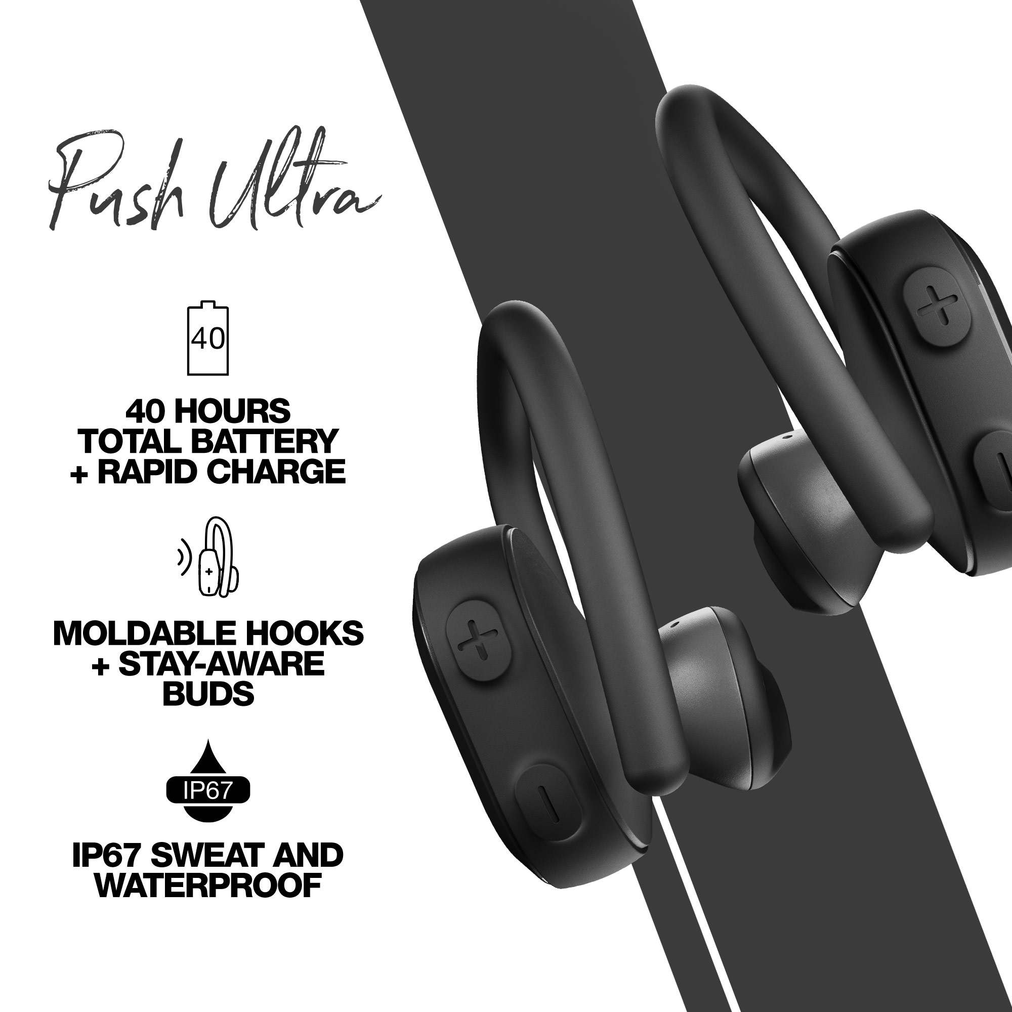 skullcandy push ultra waterproof