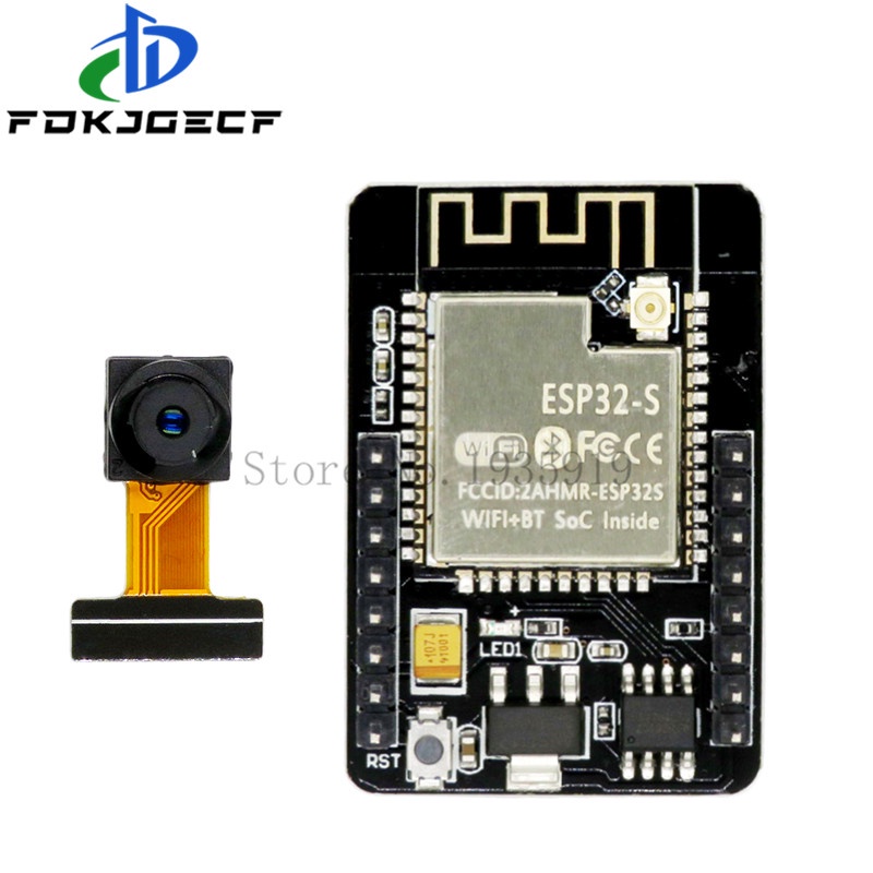 Esp32-cam esp-32s wifi module esp32 serial to wifi esp32 cam development board 5v bluetooth with ov2640 camera module integrated circuit