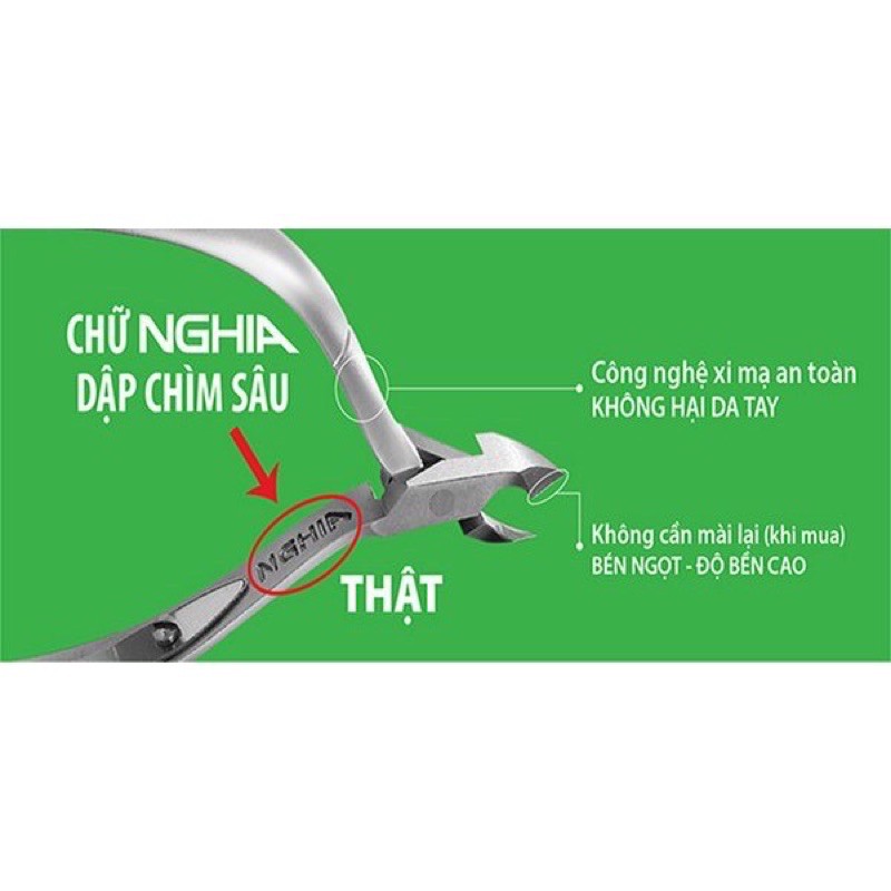 Kềm cắt da Nghĩa D555, D501 (Kềm nhặt da)