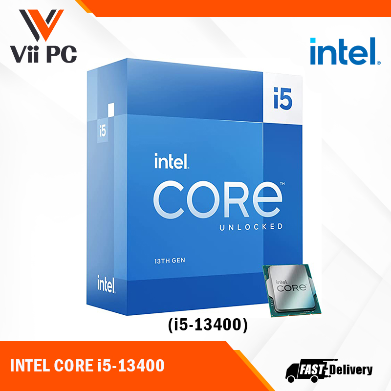 CPU Intel Core i5-13400 13th Gen CPU Intel Core i5-13400 13400 I5 13400 Core i5 13th Gen Raptor Lake 10