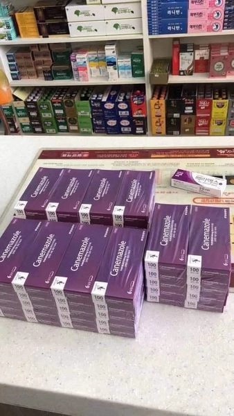 Viên đặt Hàn Canemazole ( 1 hộp 6 viên )