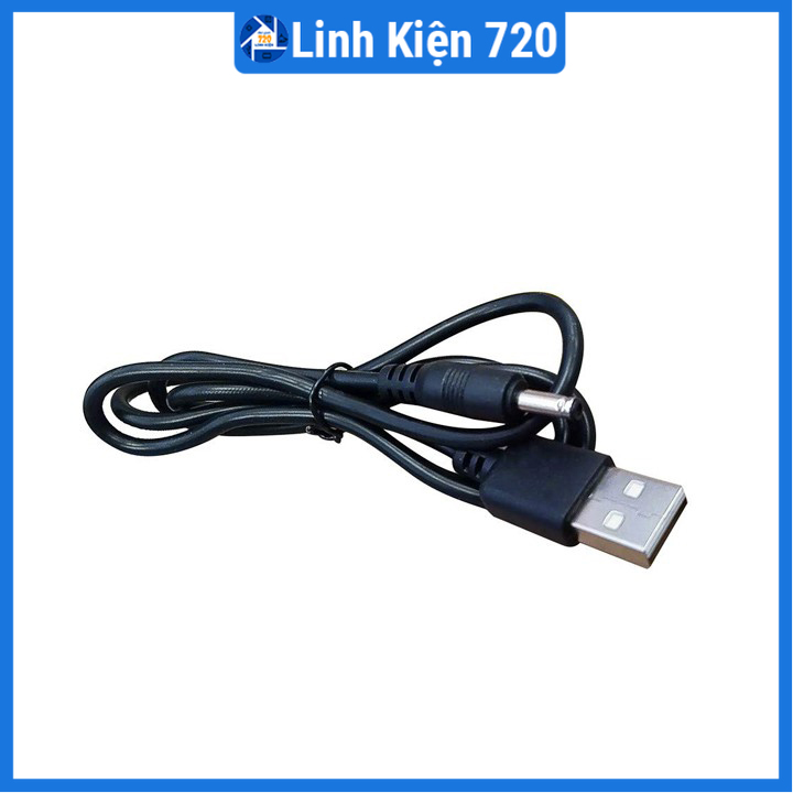 Dây USB jack cắm DC 5.5x2.1mm