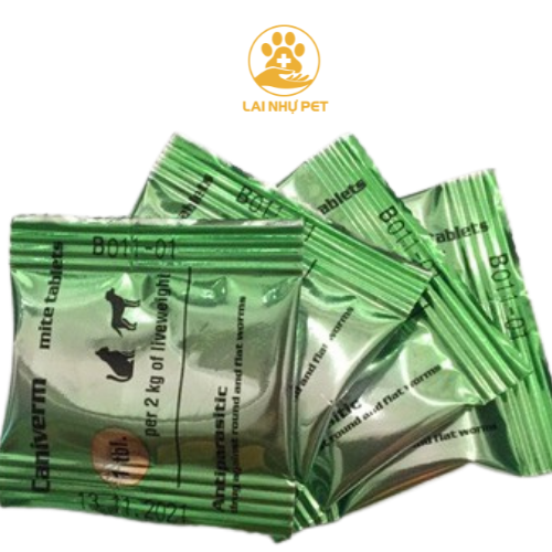 Caniverm xổ giun chó mèo - lai nhự pet