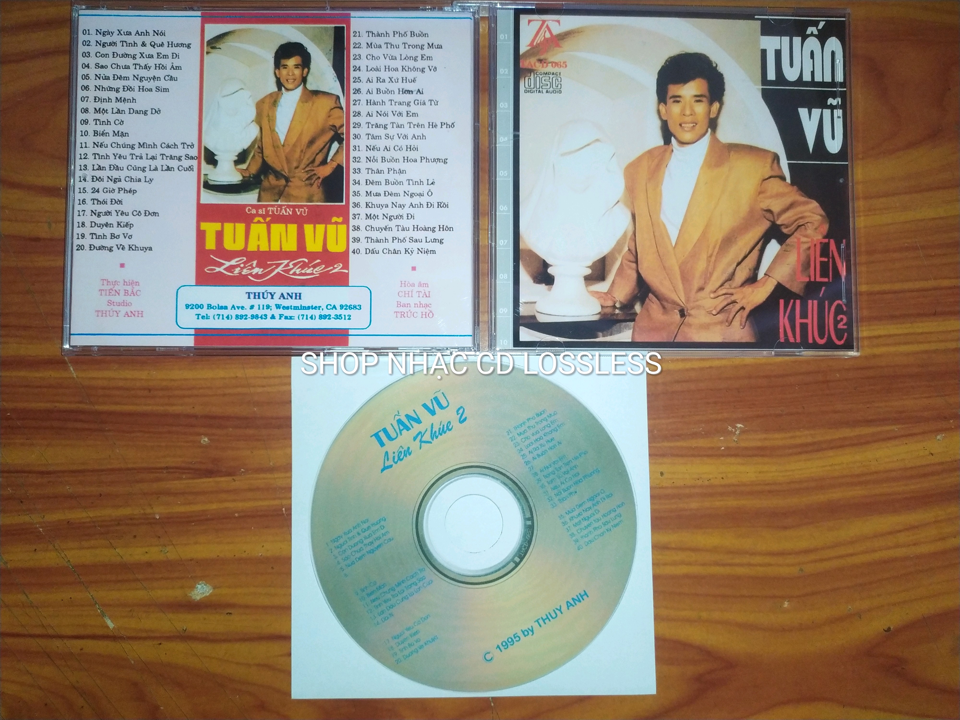 Bộ 6CD Liên Khúc Tuấn Vũ