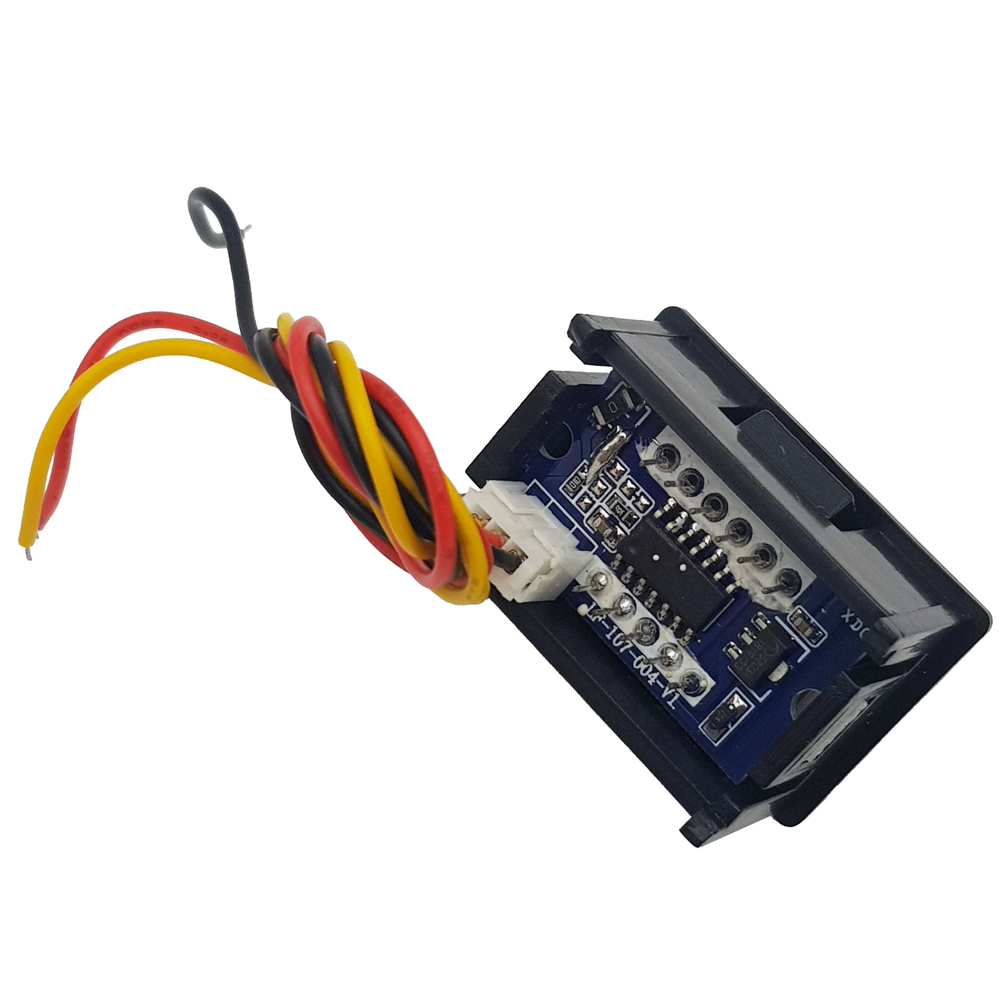 Đồng hồ đo điện áp 3 dây 100VDC trắng