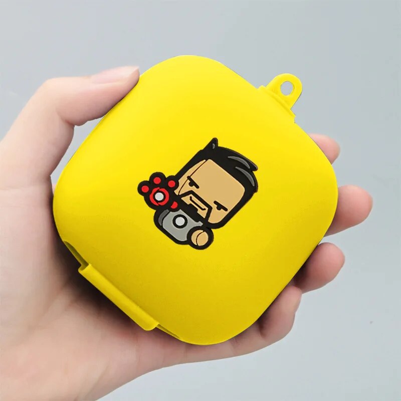 Cartoon Marvel Earphone Case Cover For Beats Powerbeats Pro Silicone Bluetooth Headphone Protective Cover