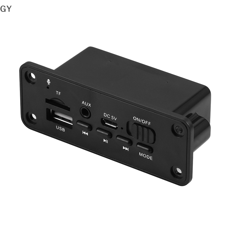 GY Bluetooth 5.0 MP3 Player 2*3W Decoder Board Speaker Car FM Radio Module
