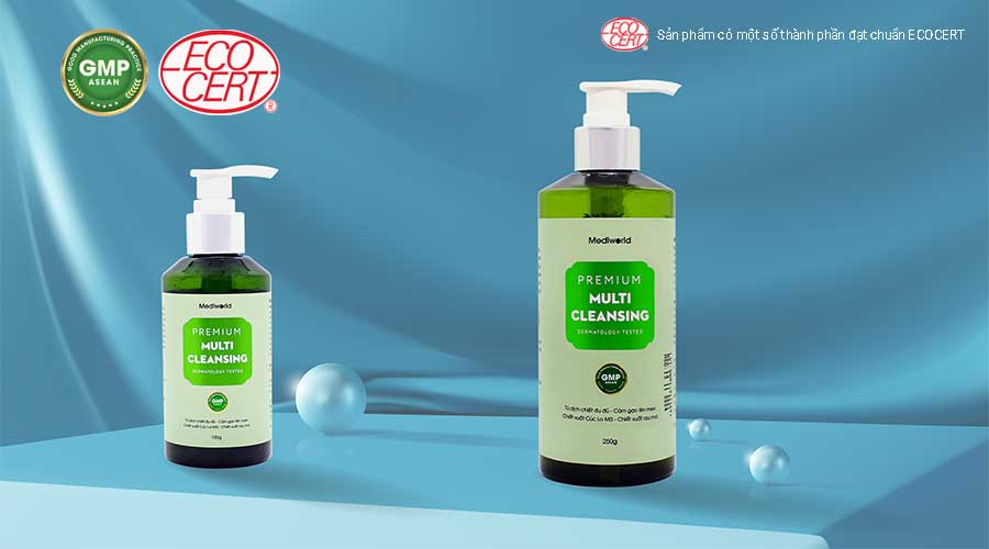 Sữa rửa mặt premium multi cleansing 250g