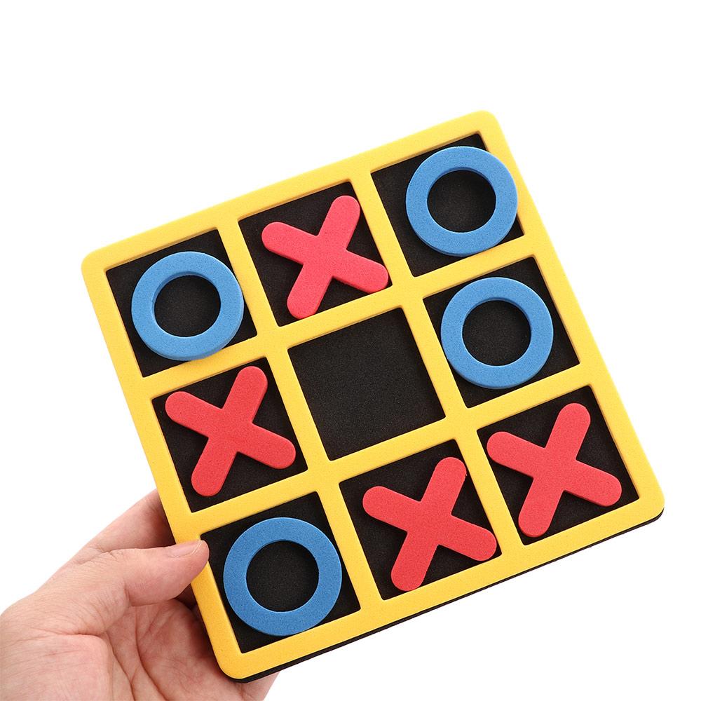 AIVRIEL 1set Game Board Leisure XO Chess Puzzle Game Developing Intelligent Educational Toys