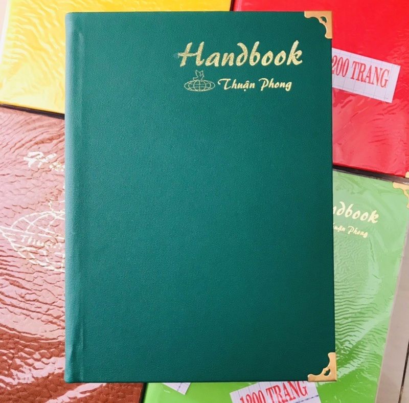 Sổ da Handbook 400-600-800-1200 trang