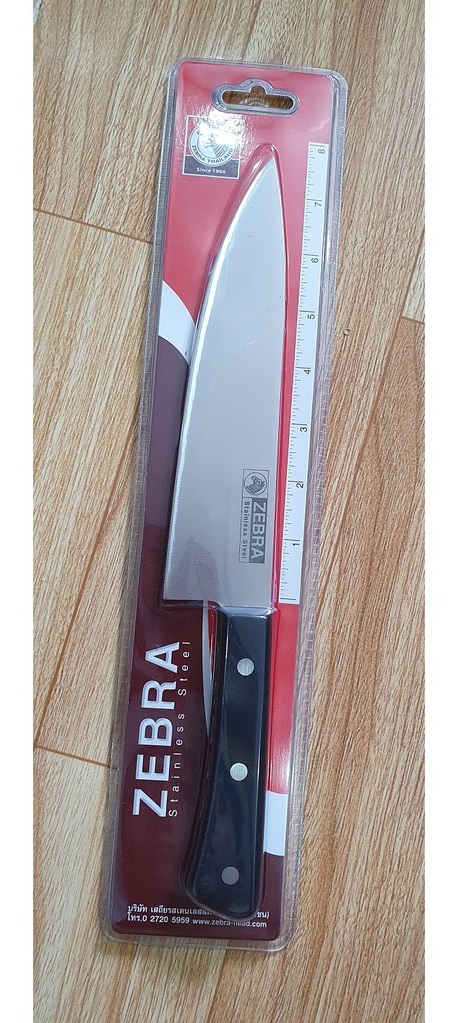 Dao Zebra Chef 8''- Mũi Nhọn 100224