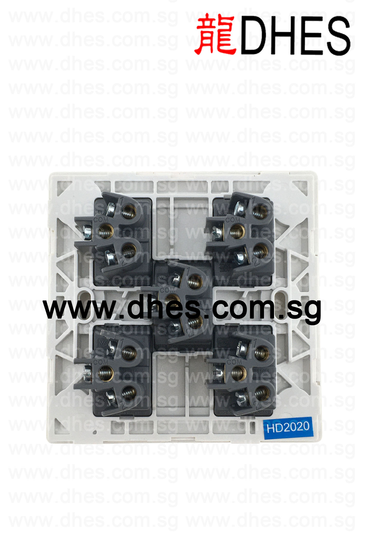 MK Slimline Plus Wide Rocker Switch Socket Water heater Dimmer Melody