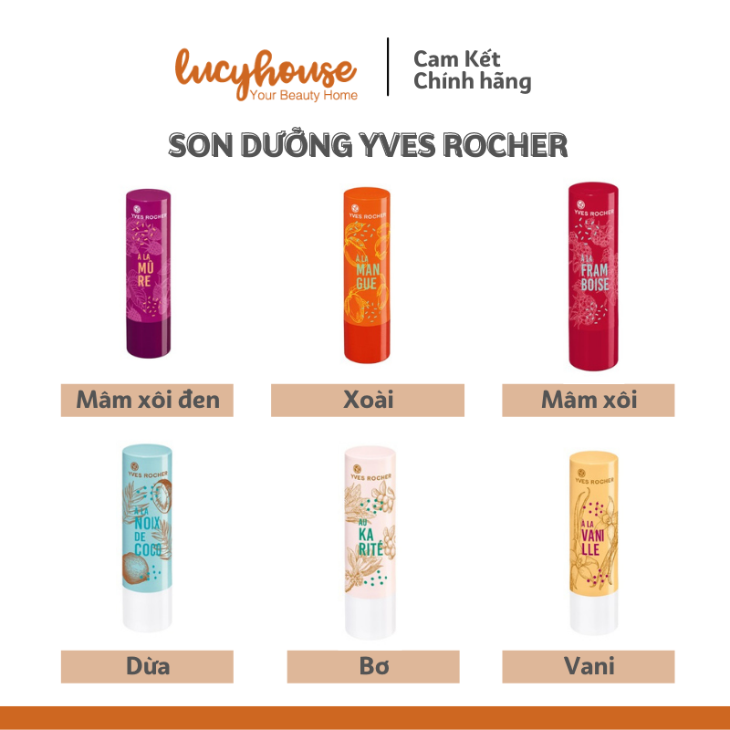 Son dưỡng Yves Rocher mẫu mới